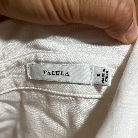 White Talula Blouse - Picture 3 of 5